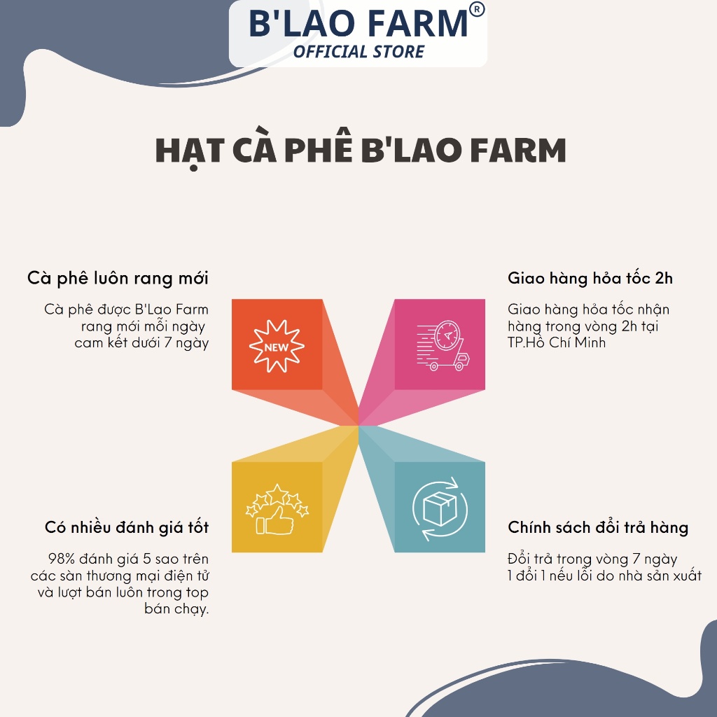 Cà phê nhân xanh ROBUSTA HONEY B'Lao Farm cafe chưa rang sơ chế honey cao cấp tỷ lệ chín cao túi 1kg HNX18