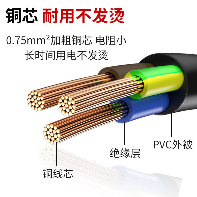 Dây Cáp Nối Nồi Áp Suất Ba Lỗ Cho tv / Máy Tính