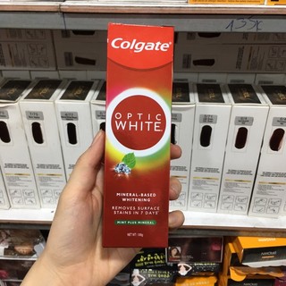 Kem đánh răng Colgate Optic White Plus Shine 100g