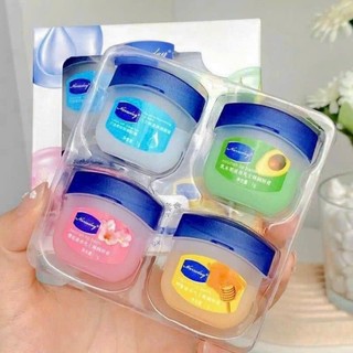 Sét 4 son dưỡng môi đủ màu cực chất hs1