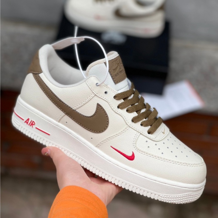 Giày Thể thao A.F1_Nike Vệt Nâu , Giày Sneaker Nam Nữ Hàng SC HOTTREND 2023.