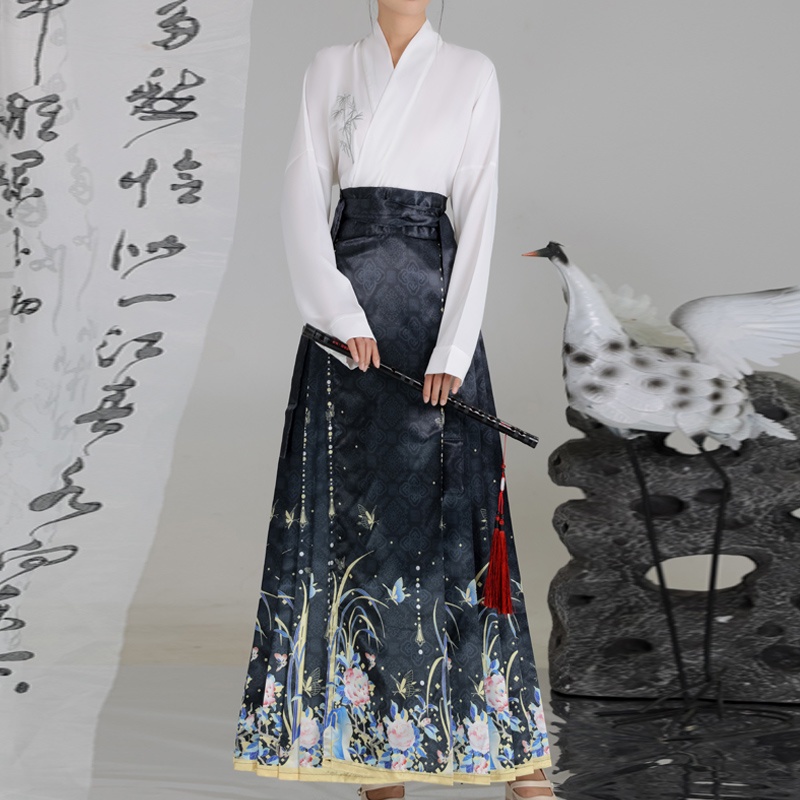 Qiuyun Bộ Hán Phục Chính Hãng ming made made made made  Váy Hai Dây Phong Cách Trung Hoa Cho Nữ