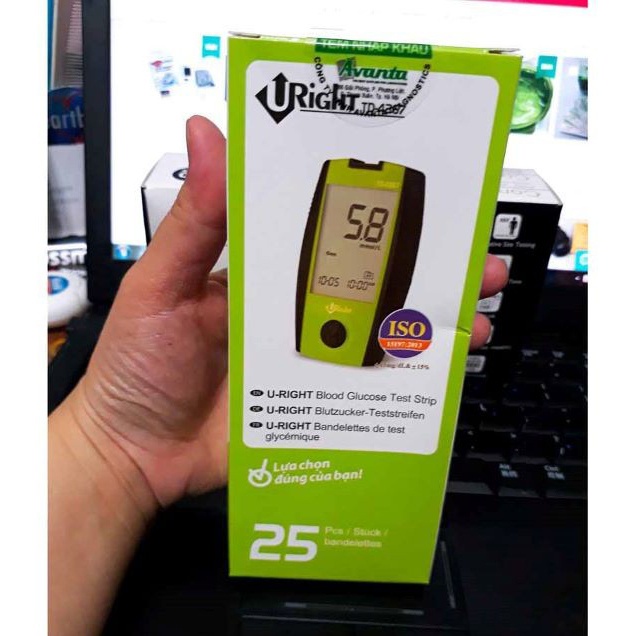 ✅ Que Thử Đường Huyết Uright TD-4267 | Dùng Cho Cả Máy TD-4265 và TD-4267 -VT0348