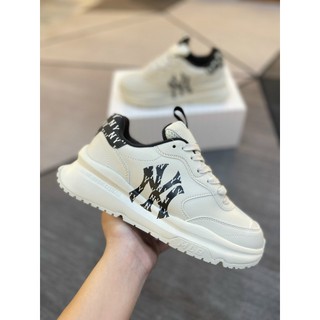 Giày thể thao MLB Run.ner NY đen phong cách Hàn Quốc