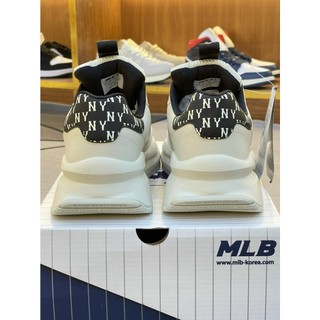Giày thể thao MLB Run.ner NY đen phong cách Hàn Quốc