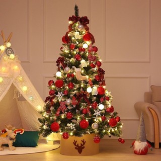 Hot cây thông noel trang trí giáng sinh full phụ kiện tán dày - đủ các loại cây 1m5 1m8 2m1 new