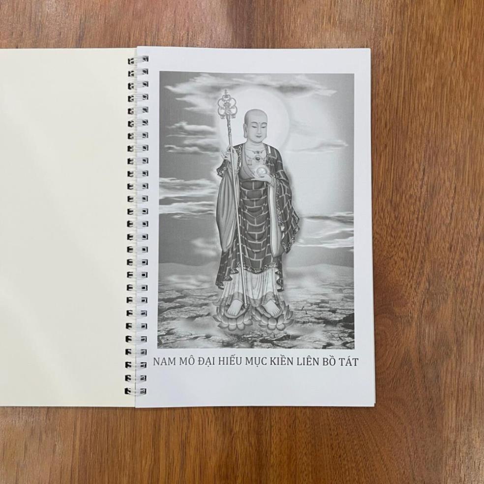 Tặng Viết - Sổ Chép Kinh Vu Lan Báo Hiếu mẫu đen