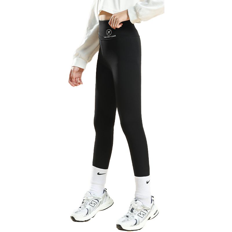 Quần Legging Lót Nhung Dày Dặn Thời Trang Mùa Đông Cho Bé Gái
