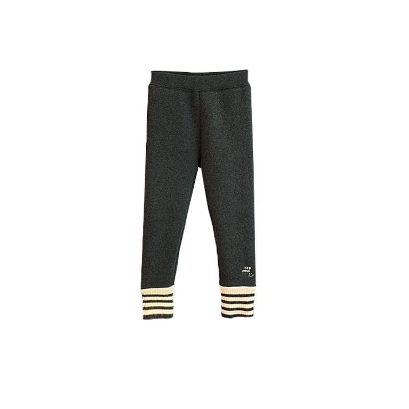 Quần Legging Nhung Một Mảnh Thời Trang Mùa Đông Mới 2023 Dành Cho Bé Gái