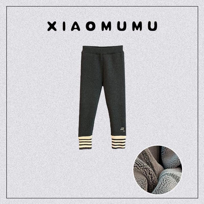 Quần Legging Nhung Một Mảnh Thời Trang Mùa Đông Mới 2023 Dành Cho Bé Gái