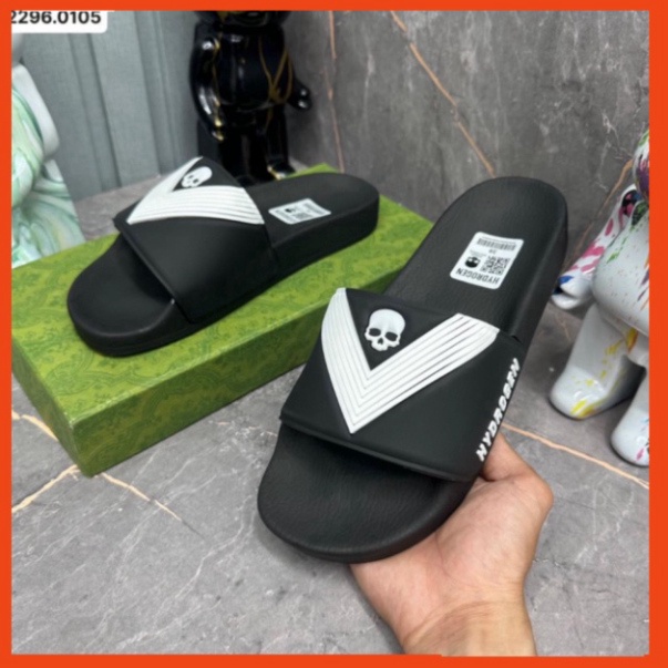 Dép Quai Ngang HYDROGEN Họa Tiết  Ngôi sao ,đầu lâu , hàng cao cấp mới nhất 2023* HDL