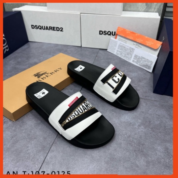 Dép quai ngang DSQ2 Khóa Chéo , DSQ2 Icon Khóa chéo cực chất hot 2023 88 88 HDL*