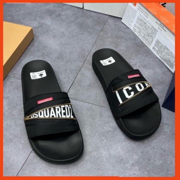 Dép quai ngang DSQ2 Khóa Chéo , DSQ2 Icon Khóa chéo cực chất hot 2023 88 88 HDL*