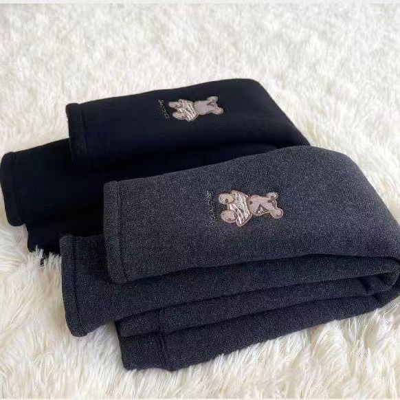 Quần Legging Nhung Lông Cừu Dày Dặn Thời Trang Mùa Đông Cho Bé Gái