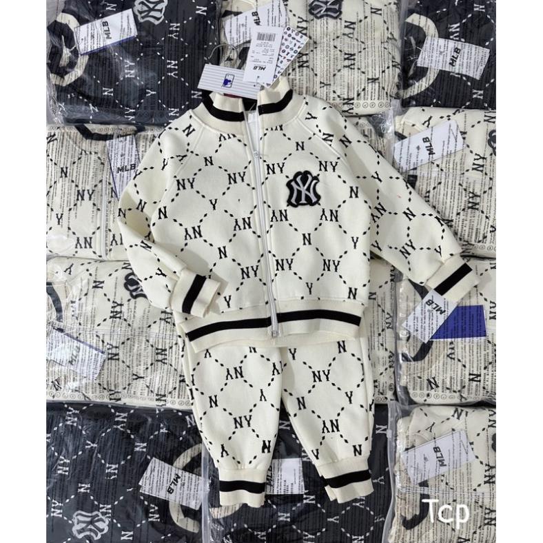 Bộ nyi in tràn kéo khoá bo cổ cho bé hot