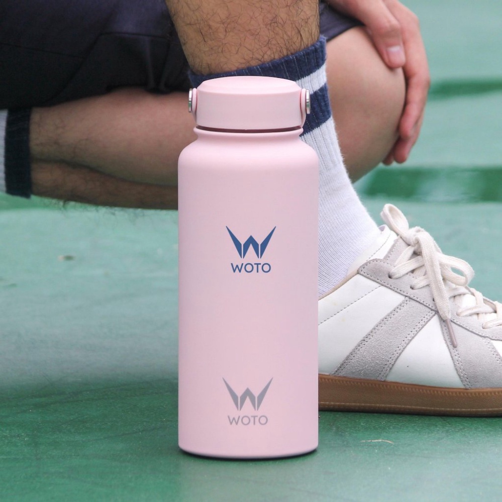 . Bình Giữ Nhiệt Thể Thao 1 Lit, Khắc tên yêu cầu, Woto