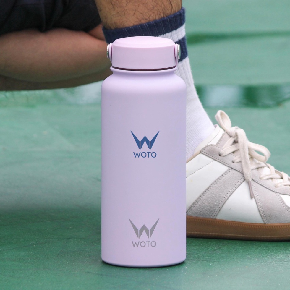 . Bình Giữ Nhiệt Thể Thao 1 Lit, Khắc tên yêu cầu, Woto