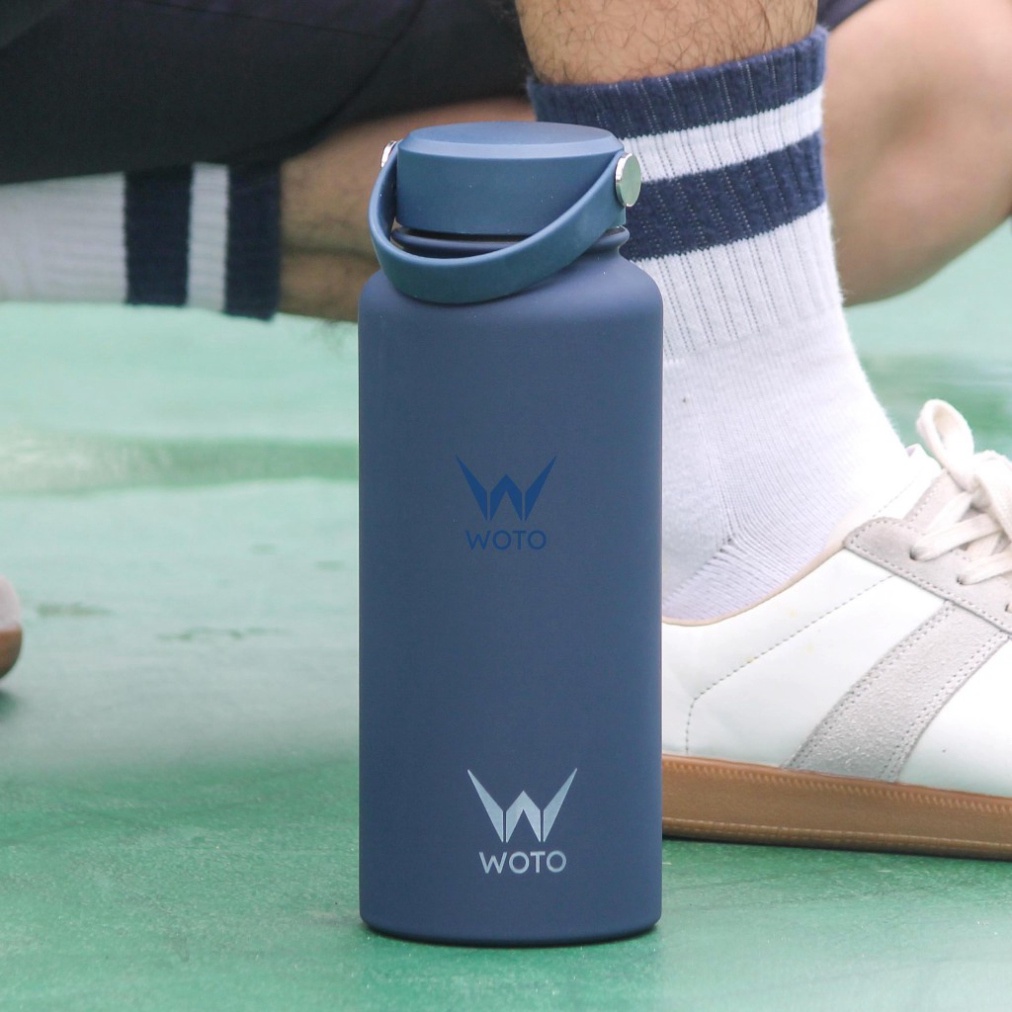 . Bình Giữ Nhiệt Thể Thao 1 Lit, Khắc tên yêu cầu, Woto