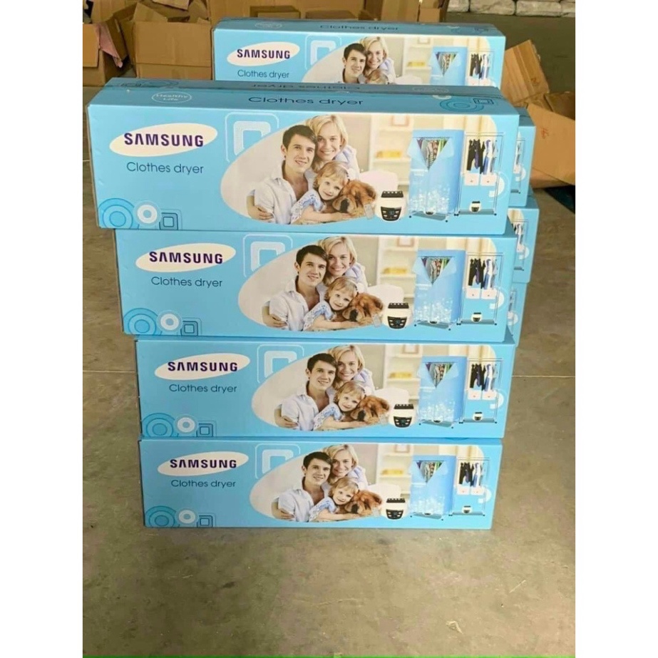 Tủ sấy quần áo samsung khử mùi kháng khuẩn có điều khiển từ xa bảo hành 6 tháng
