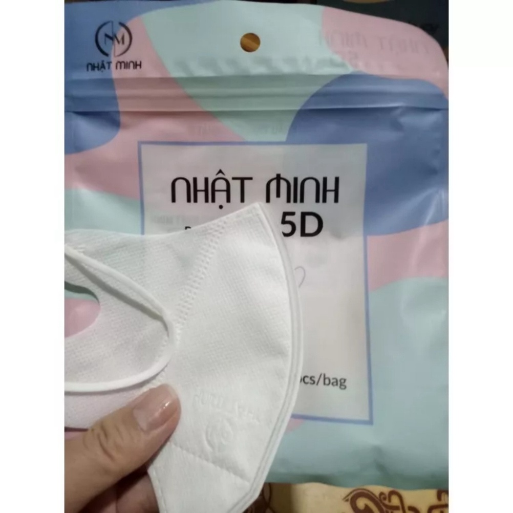 KHẨU TRANG NHẬT NINH 5D MASK 200 CHIẾC 1 HỘP NGĂN KHÓI BỤI VÀ VI KHUẨN CỰC TỐT