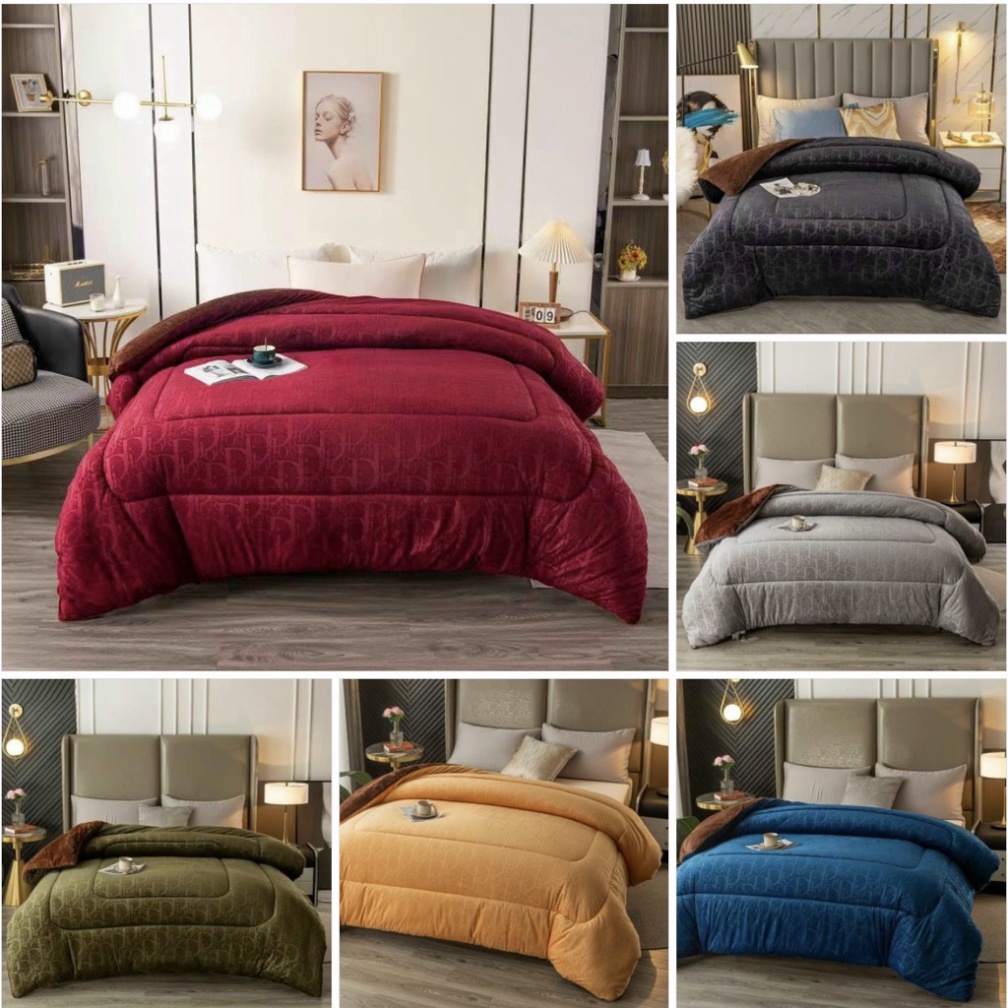 Chăn lông thỏ thương hiệu Dior Luxury cao cấp mẫu mới nhất 2022 - CH142