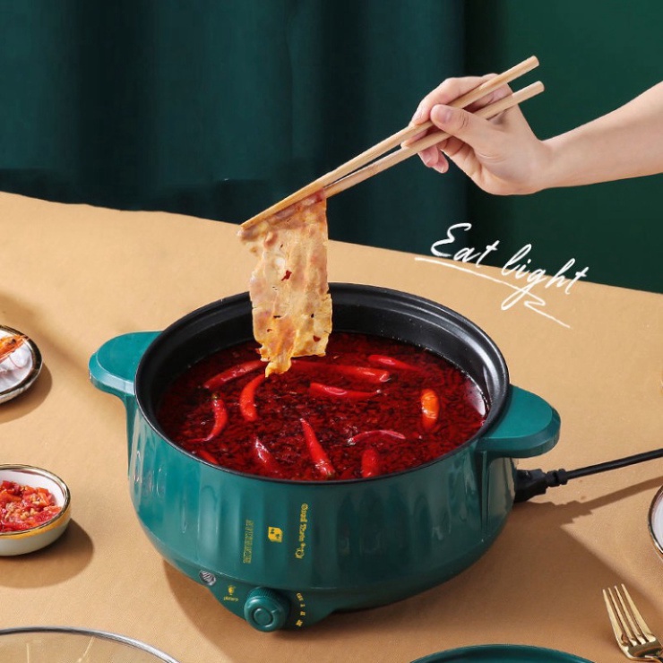 NÔI LẨU ĐIỆN ĐA NĂNG 2 TẦNG CÔNG SUẤT 1000W, NỒI LẨU ĐIỆN MINI SIÊU TIỆN LỢI CHO GIA ĐÌNH 2023