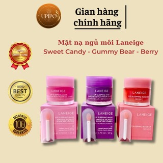 Mặt nạ ngủ ủ môi Lip Sleeping Mask Lanei ge Sweet Candy, Gummy Bear, Berry 0