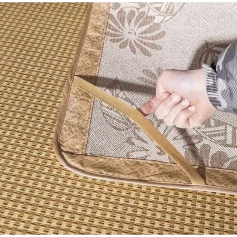 CHIẾU MÂY , CHIẾU ĐIỀU HOÀ MUJI HÀNG LÓT LỤA LOẠI 1 .