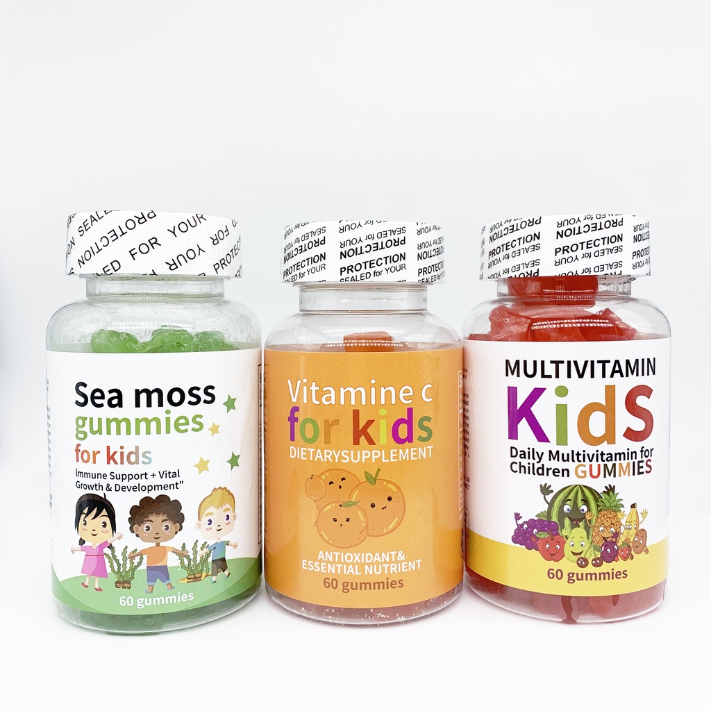 Oem/odm Halal High Quality Multivitamin Gummies Biotin Gummies Children Boost Immunity Kids Multivitamin Gummies