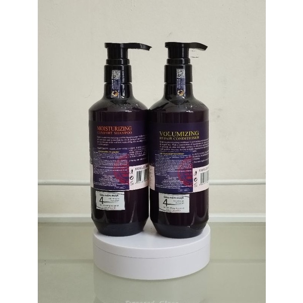 Dầu Gội - Xả siêu mượt Lusstaly Vitamin E Collagen chính hãng Cty Thái Hương