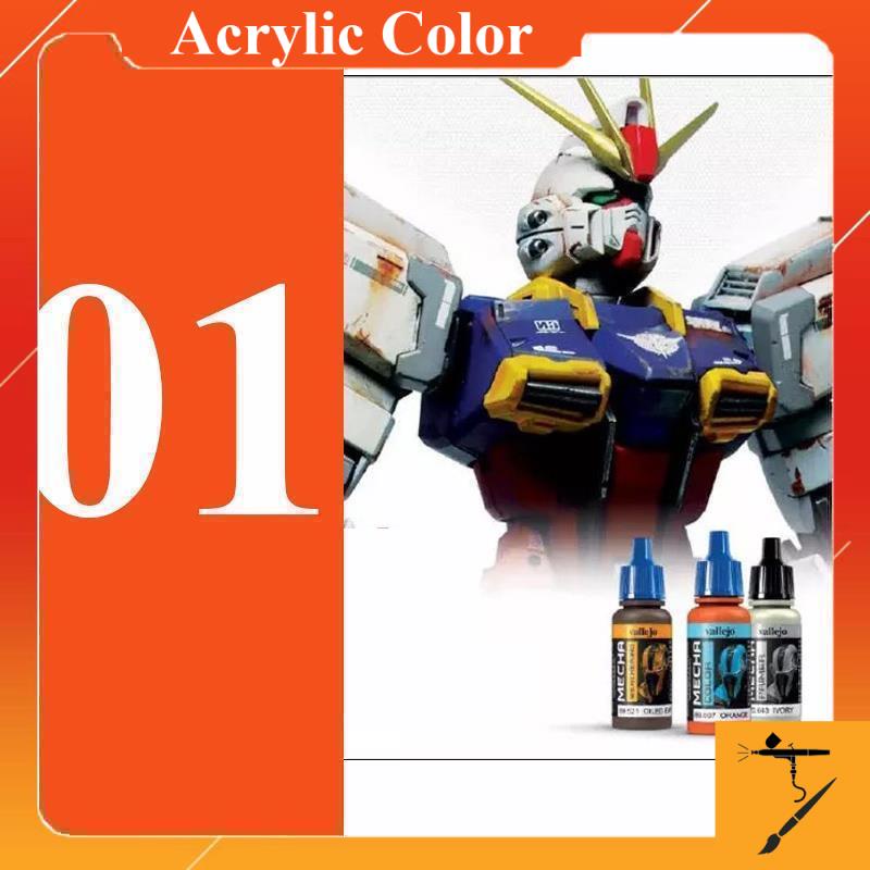 69001 - 69059 Sơn mô hình 01 vallejo mecha color