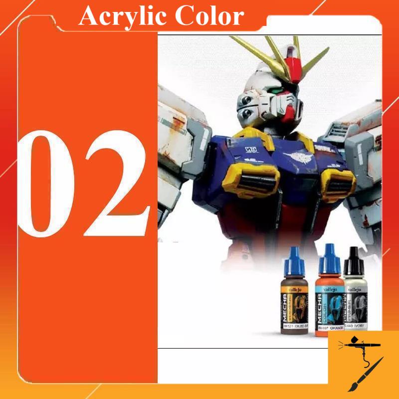 69060 - 69818 Sơn mô hình 02 vallejo mecha color