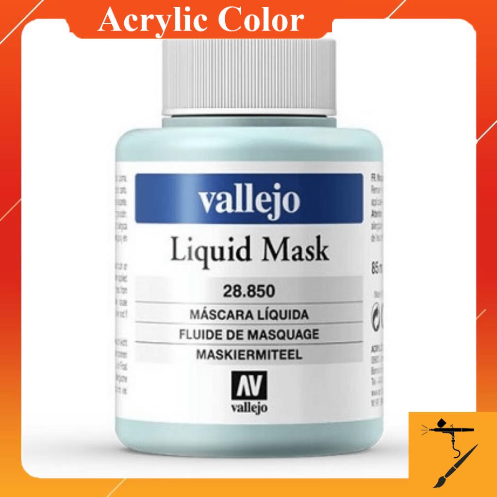 Dung dịch che màu sơn masking lỏng vallejo LIQUID MASK