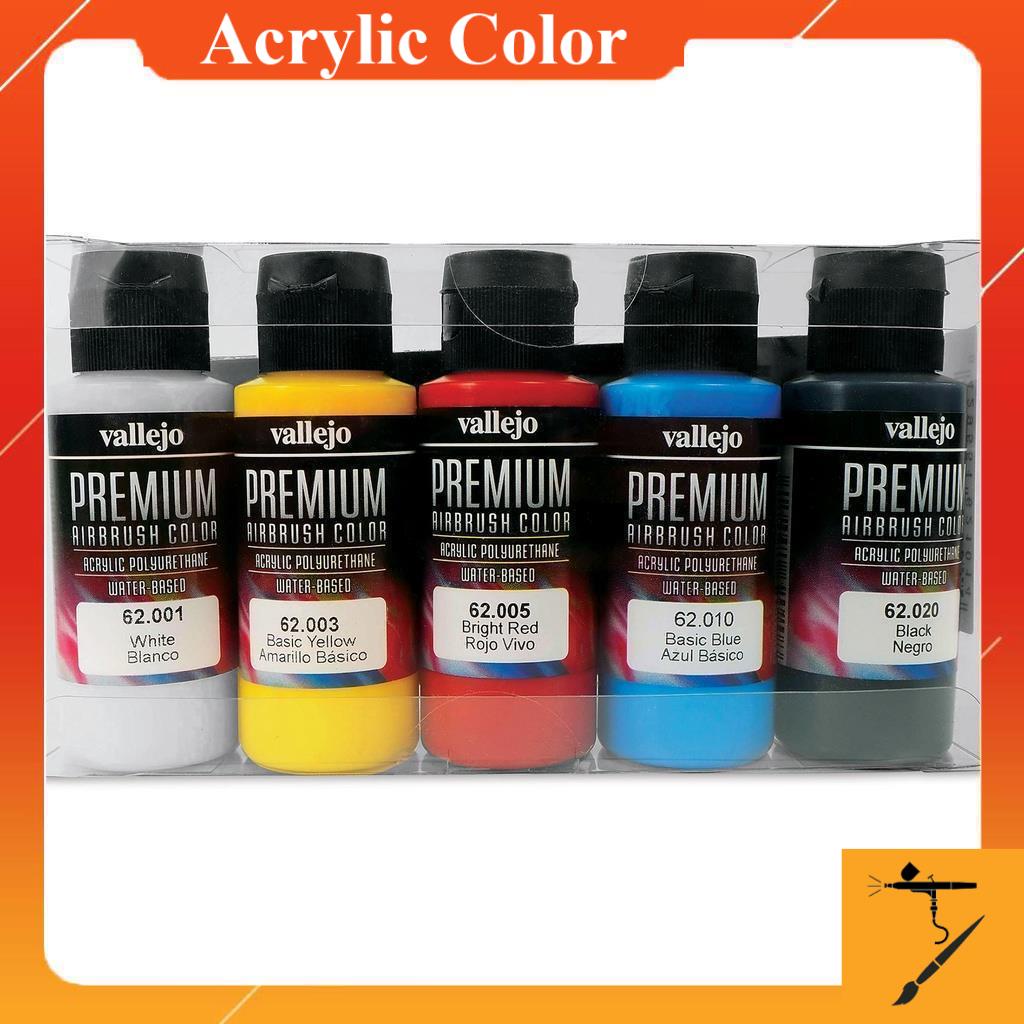 Sơn cơ bản cao cấp Vallejo Premium Color - 60ml
