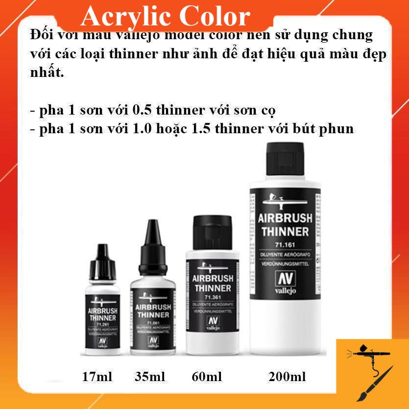 Sơn cơ bản cao cấp Vallejo Premium Color - 60ml