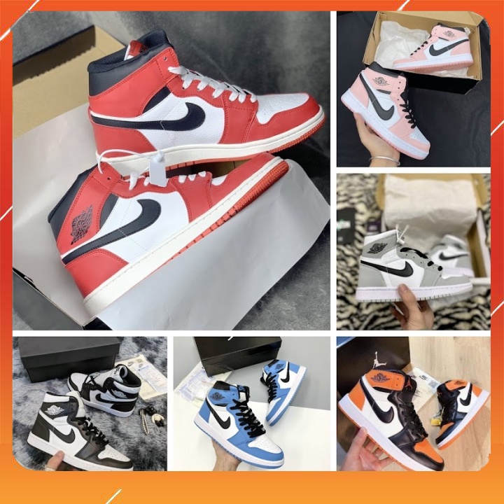 Giày Jordan Cổ Cao, Giày Thể Thao Nam Nữ Sneaker Thời Trang Hàng Đẹp Full Box Bill 2023