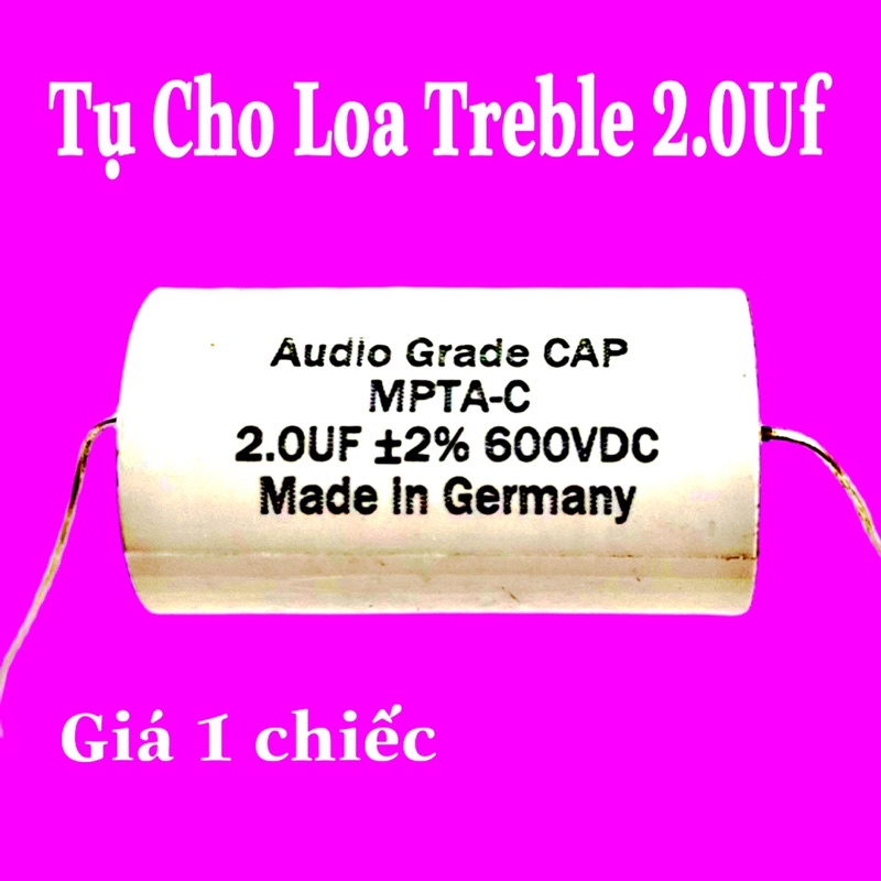 Tụ loa treble 2.0 uf