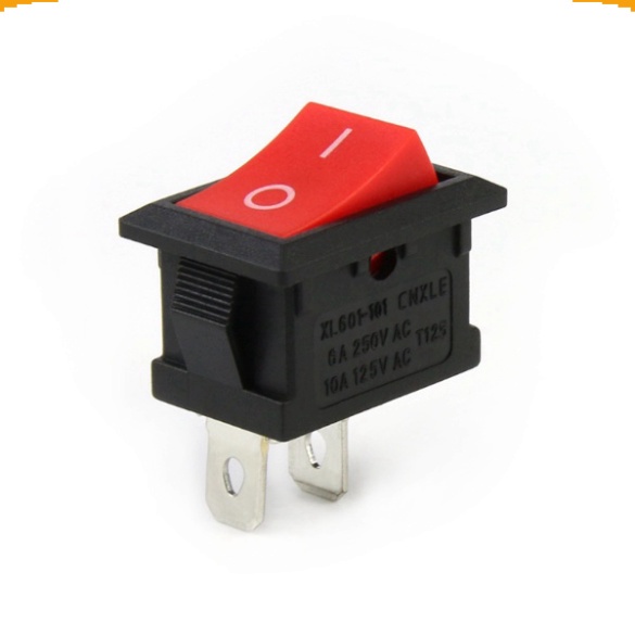 Công tắc bập bênh KCD1-101 6A-250V 15x21mm