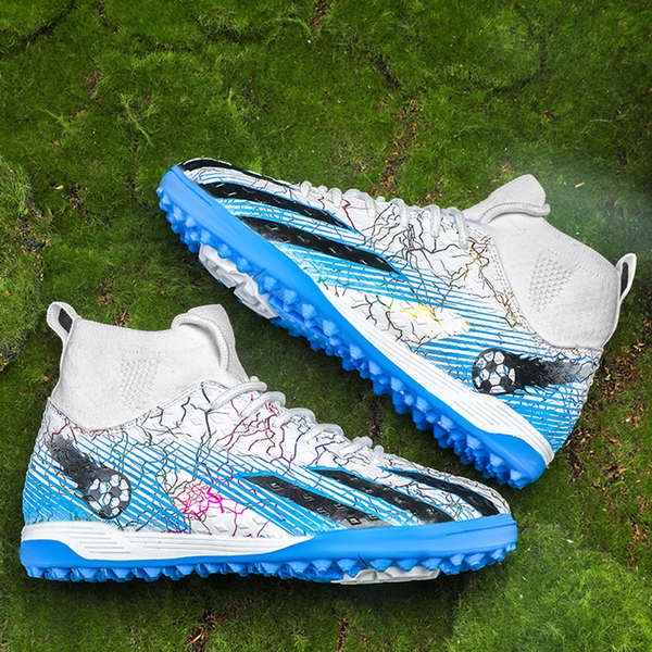 Giày đá bóng nam giày đá bóng đinh cao Giày bóng đá trẻ em Messi giày tập luyện thể thao cho bé trai học sinh tiểu học mẫu mới 2023 đinh gãy TF cho bé trai