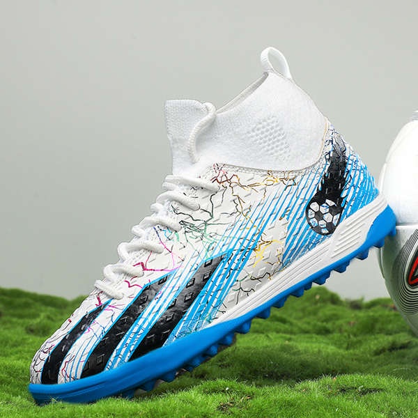 Giày đá bóng nam giày đá bóng đinh cao Giày bóng đá trẻ em Messi giày tập luyện thể thao cho bé trai học sinh tiểu học mẫu mới 2023 đinh gãy TF cho bé trai
