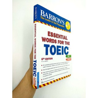 Sách - Barron's Essential Words For The TOEIC (6th Edition) - FN