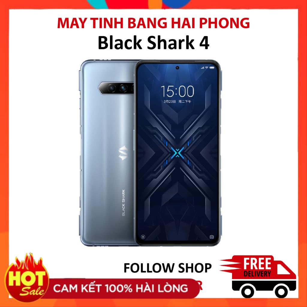 Điện thoại Xiaomi Black Shark 4 rom quốc tế RAM 8/128GB Máy Chính Hãng BH 12 Tháng lỗii1  Đổi 1