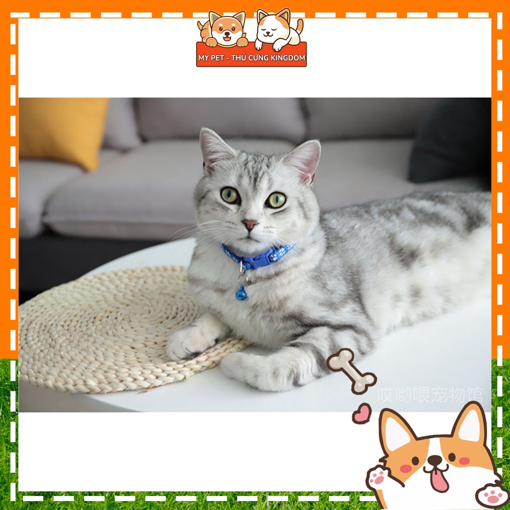 Vòng cổ thiết kế dễ thương dành cho cún cưng và mèo cưng - Mypet - TT185