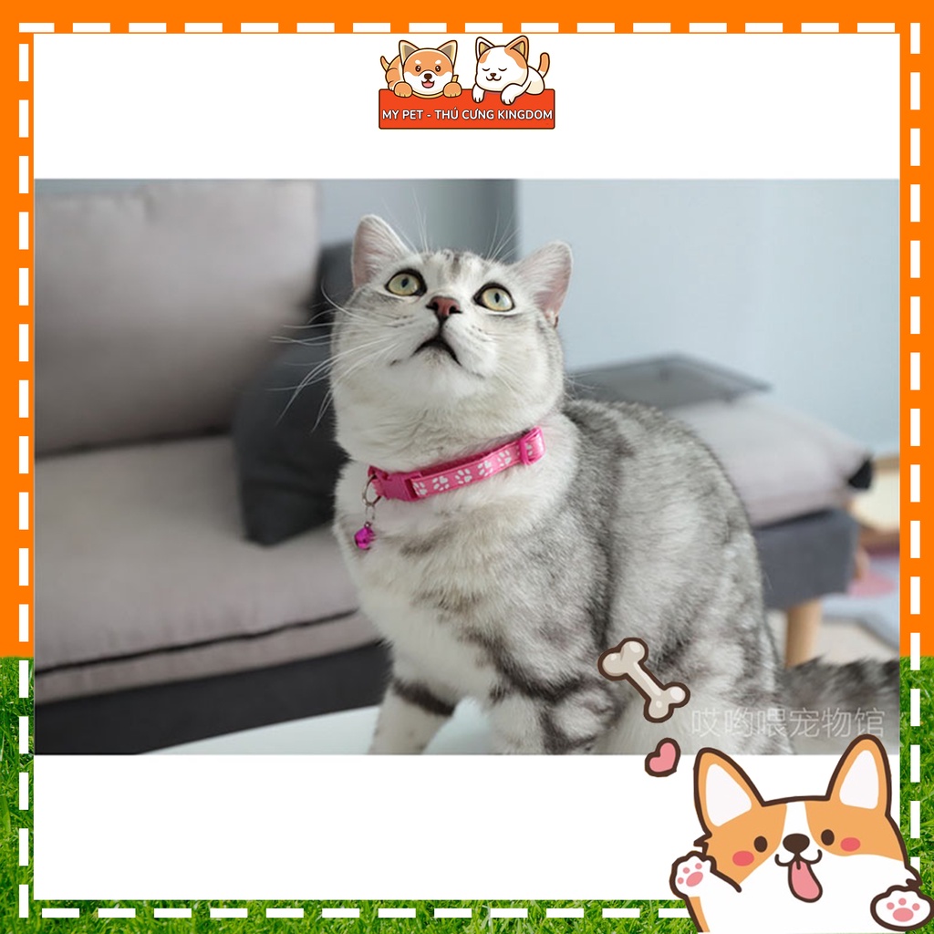 Vòng cổ thiết kế dễ thương dành cho cún cưng và mèo cưng - Mypet - TT185