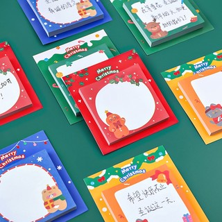 Note Ghi Chú MerryChristmas - Thỏ Hồng