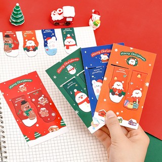 Bookmark Đánh Dấu Sách Đôi MerryChristmas - Bách hoá Thỏ Hồng