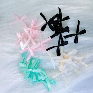 Set 10 nơ nhỏ size ruy băng 3mm
