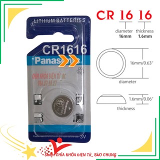 Pin cr 1616 pana hàng vỉ 1 viên chuân