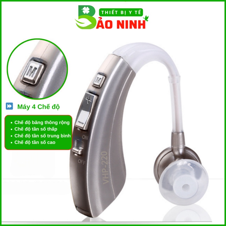 Máy trợ thính không dây VHP-220, tai nghe trợ thính đeo vành tai lọc ồn