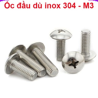 Ốc vít đầu dù m3 - inox 304 ||